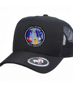 Boné Masculino/Preto com tela