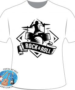 Camisas do Rock/Masculina/Bateria