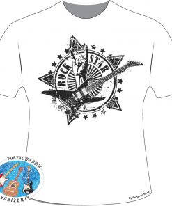 Camisa Rock Star-Guitar