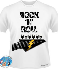 Camiseta Rock in Roll- Guitar